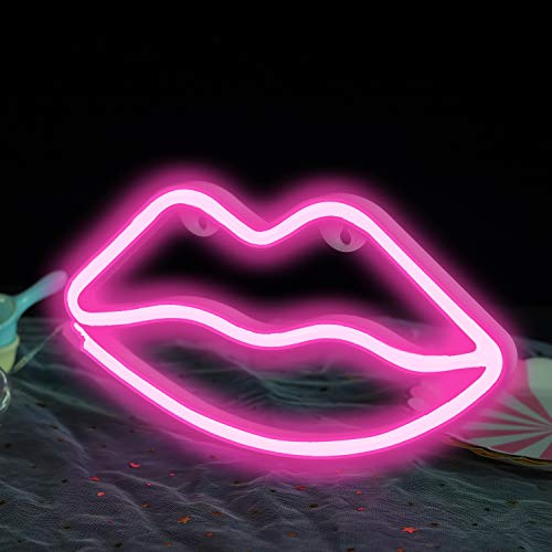 image for Funpeny LED Neon Decorative Light, Neon Sign Shaped Decor Light, USB C