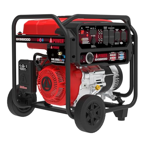 A-iPower 8200W Dual Fuel Portable Generator with CO Sensor