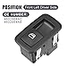 X AUTOHAUX 04602864AC Rear Left Right Passenger Car Power Window Switch for Dodge for Ram 1500 2009-2012 for Ram 2500 3500 2010-2012