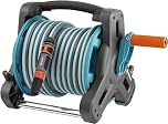 Gardena Classic Hose Reel 10 Set: Garden Hose Set Including Hose Reel and 10-m Hose, Great Standing Security, Adapter, Spray Nozzle, Carrying Handle, for terraces (8010-20)
