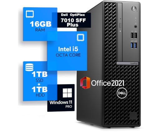 �y�����ςݕi�zDell OptiPlex SFF Plus 7010 �f�X�N�g�b�vPC Core i5-13500 DDR4 ������16GB SSD1TB+HDD1TB MS Office 2021 DisplayPort/HDMI USB3.2 �L��LA