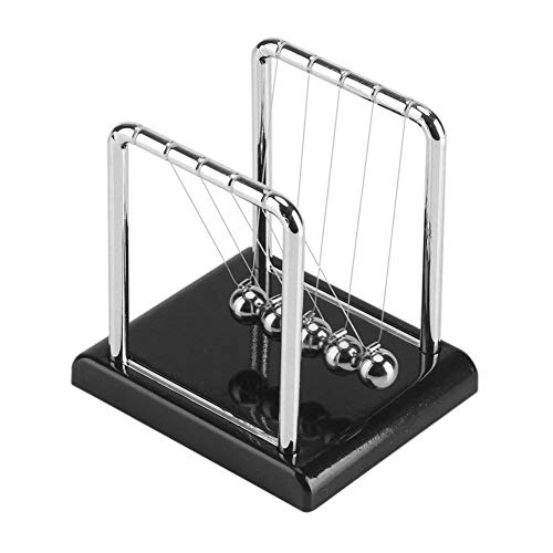 Kiseki Newton's Cradle Pendulum Balancing Balls Classic Swinging Balls Desk Toy for Adults Stress Relief Living Room Drawing Room Office Decoration