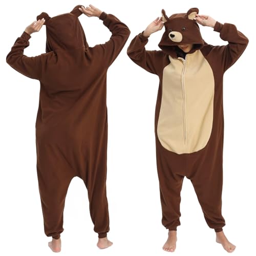 LBJR Disfraz Adulto Animal Pijama Entero Carnaval Halloween Christmas