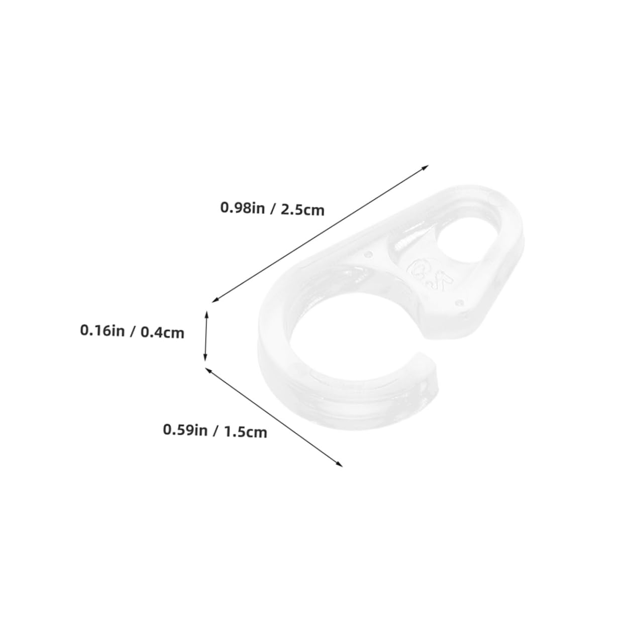 Mipcase 30pcs Flexible Curtain Rings for Wood Metal Rods Plastic Shower Curtain Hooks Invisible Design for Home Decor Easy Installation Secure Attachment