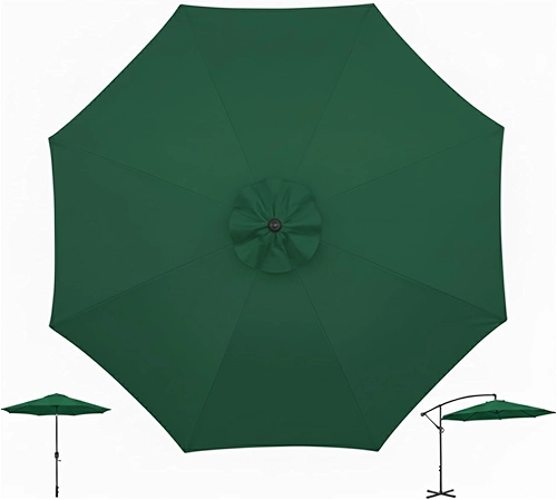 Cobertura Para Ombrelone 3 Metros de 8 Hastes Reposição Capa Tecido - AMZ (Verde)