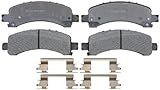 ACDelco Gold 17D974MH (19287157) Semi-Metallic Rear Disc Brake Pad Set