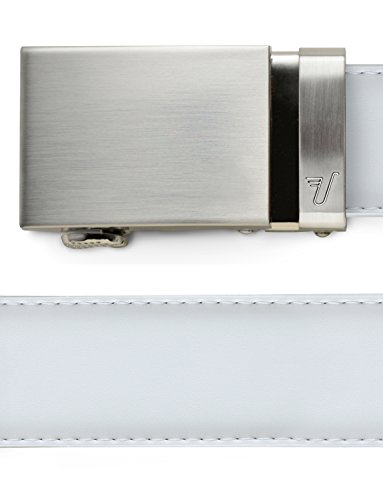 Image of Mission Belt Men's Leather Ratchet Belt, 40mm Metal Collection