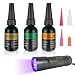 Riverruns UV Clear Glue Three Formula Thick,Thin and Super Flew +12 LED UV Power Light Fly Tying for Building Flies Flies Heads Bodies and Wings Tack Free Special Introductory Sale!