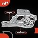 A-Premium Power Window Regulator with Motor Replacement for Hyundai Santa Fe 2001-2006 Front Left