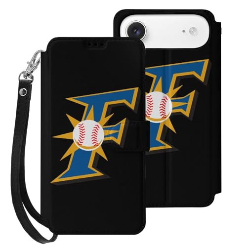iPhone17Air用ケース 手帳型 北海道・日本ハムファイターズ 野球応援 アイフォン17Air用ケース 財布型 スマホケース スタンド機能 カード収納 PUレザー ストラップ付き マグネット式 おしゃれ 応援グッズ