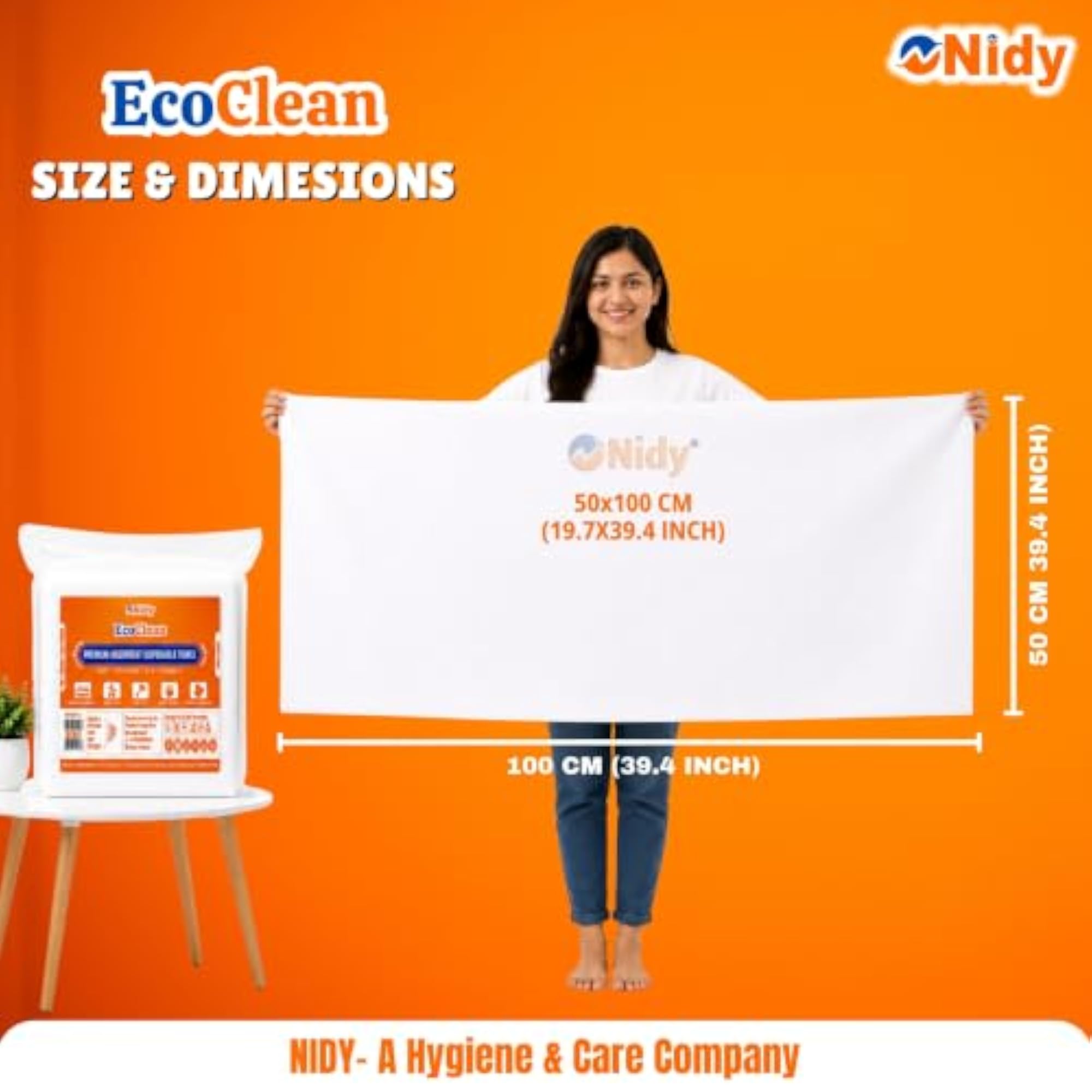 Disposable Towel Pack of 10, Lightweight & Convenient