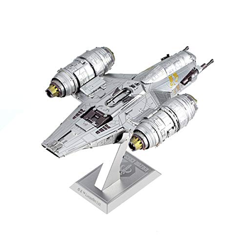 Metal Earth Fascinations ICX217 ICONX 502948, Star Wars The Mandalorian, Razor Crest™, Laser-Cut 3D Construction kit - Image 3