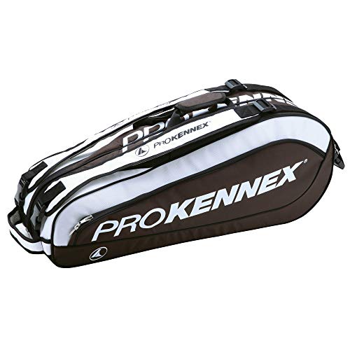 Raqueteira Prokennex X6 Marrom Branca e Preta 2018