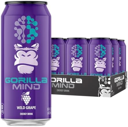 Gorilla Mind Energy Drink (Wild Grape)