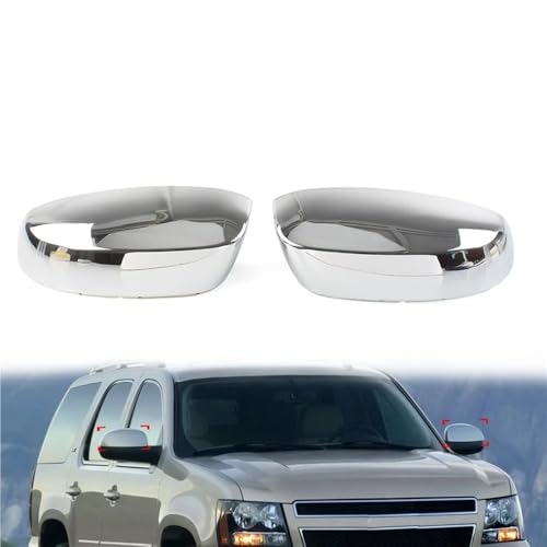 Cubierta para espejo de ABS premium resistente para Suburban y Tahoe 2