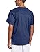 Dickies Men's Gen Flex Solid Stitch V-Neck, Navy, X-Large