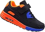 dstar reflector activity  Roa dstar Kinder Mädchen Jungen Freizeitschuhe Sport Turnschuhe Schuhe Sneaker (25, schwarz-blau-orange)