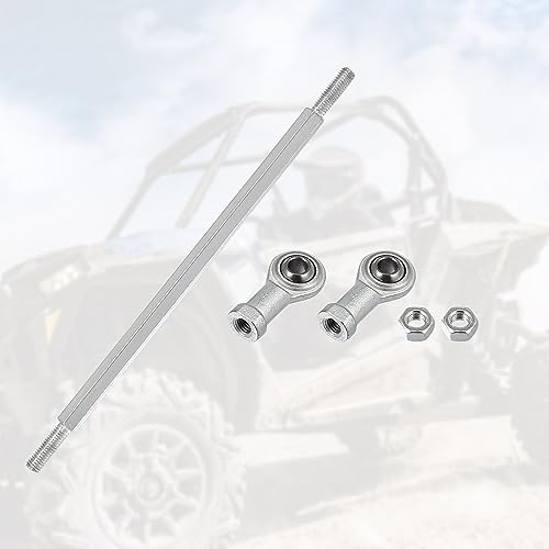 Motoforti Auto M8 Lenkstange für 49cc Elektro ATV Go Kart Silber Ton 238 mm