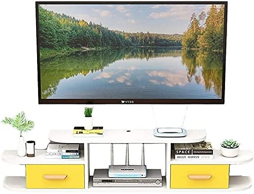 Meuble TV flottant 120 cm pour optimiser l'espace et ranger le salon