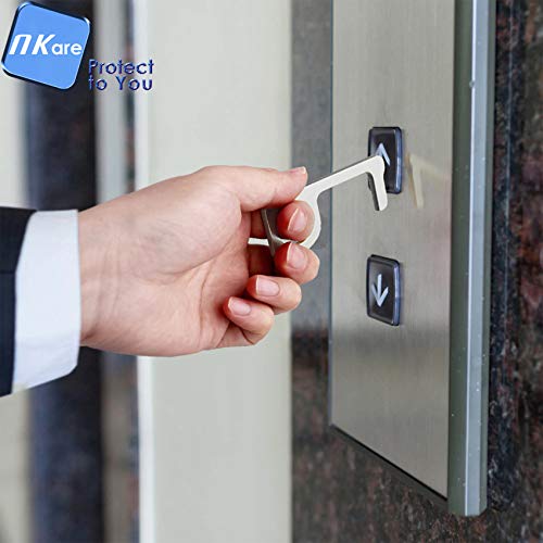Hygienic Key Door Opener/Door Closer Non-Contact Handheld Buttons, Open Doors and Press Buttons (Lift - Image 3