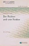 Cover zum Buch Friedrich Dürrenmatt: Der Richter und...