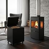 Zoom IMG-1 mohome porta pellet da interno Zoom IMG-1 mohome porta pellet da interno