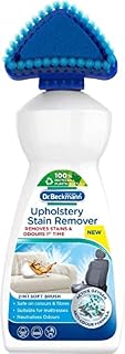 Dr. Beckmann Upholstery Stain Remover | Removes Even Stubborn Stains and odours from Sofas, car Seats etc. | Incl. applicator Brush | 400 ml