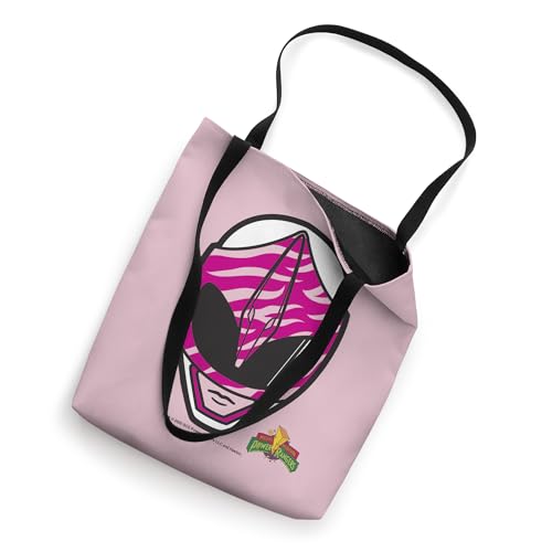 Bolso tipo tote de Power Rangers, Ranger Rosa con cara grande miniatura 2