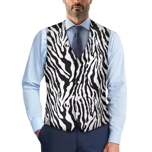 Men's Sleeveless Vest Casual Trendy 2025 Four Button Open Front Blazer Suit (Available in S-4XL Size)