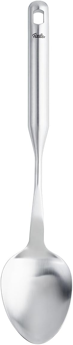 Fissler Essential Serving Spoon, 18/10 Stainless Steel Kitchen Utensil for Serving & Cooking, Ergonomic Handle, Dishwasher Safe