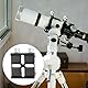 Schwalbenschwanz Basis, Aluminiumlegierung Sucherfernrohr Montagehalterung Astronomie Teleskop Schwalbenschwanzsockel Schlitzplatte Rillenschraube Zubehör Für Finder Scope Mount Dovetail Slot Plate