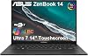 ASUS Zenbook 14 OLED Touchscreen AI PC Laptop, 14" FHD+, Intel Core Ultra 7 255H (> i9-13900H), 16GB DDR5 RAM, Teclado Retroiluminado, 2x Thunderbolt 4, Wi-Fi 7, IST Computer Personalizado 512GB/1TB/2TB SSD, Win 11 Pro 2