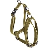  Martin-Sellier - Harnais pour chien - nylon réfléchissant - Reflex marron (50/70cm x 20mm)