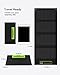 Topsolar SolarFairy 30S Foldable Solar Panel 30W Portable Battery Charger Kit for Cell Phone Power Bank Car Boat RVs Off Grid Charge 12V Batteries & 5V Device