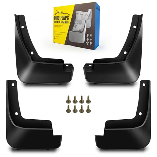 Image of Mud Flaps Fit for Hyu-ndai Elan-tra 2021 2022 2023 4-Door Sedan, Dedicated Mudguard for Four Seasons Universal Protection, Front and Rear