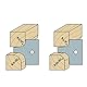 CMT Orange Toos 694.003.40 - Hartmetall-Radiusmesserkopf R=5/10 D=128X25X40