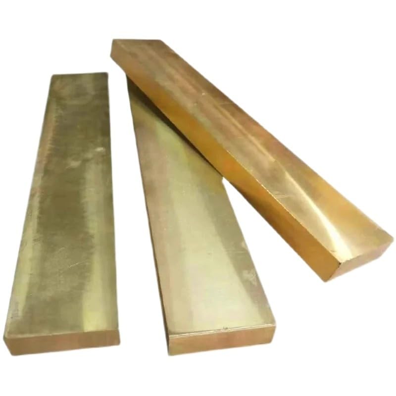 H59 Płyta mosiężna o grubości 5-60 mm Blok z litego mosiądzu Surowiec przemysłowy(8x 25x 200mm)