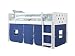 DONCO KIDS 780ATW_750C-TB Circles Low Loft Bed, Twin, White