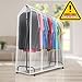 Sorbus Cover for Garment Rack - 6 Ft Transparent Clothes Rack Cover, Garment Coat Hanger Protector Dustproof Waterproof Clothing Storage Cover for Dresses, Suits, Coats, and more (Rack Not Included)