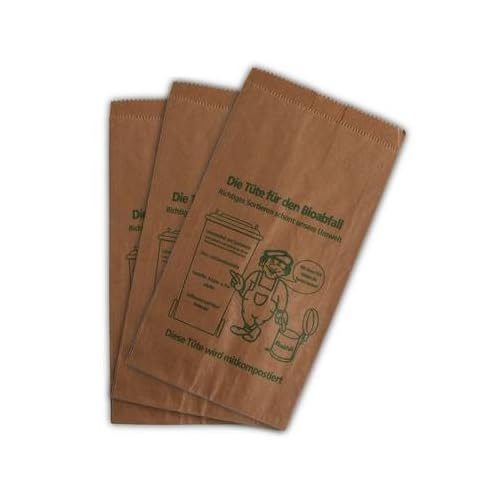 450 Biomülltüten Biotüten Biobeutel Bio Müllbeutel 9,5l 20+16x36cm