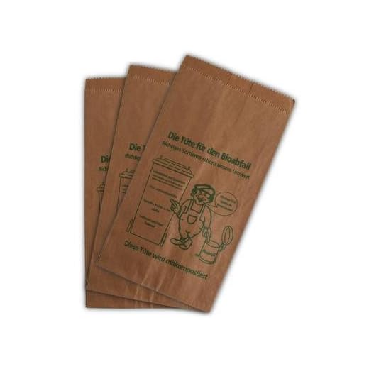 450 Biomülltüten Biotüten Biobeutel Bio Müllbeutel 9,5l 20+16x36cm