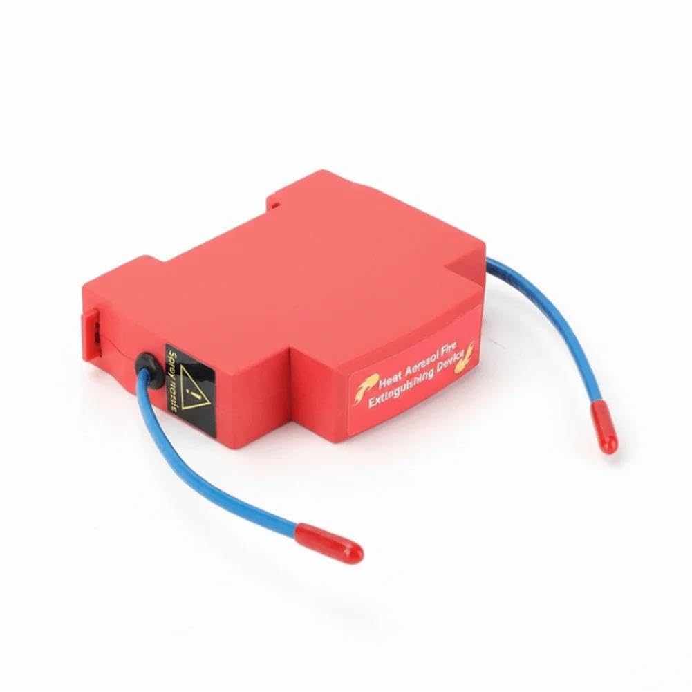 Dispositivo automatico antincendio per quadri elettrici, risposta rapida in 5 secondi, montaggio su guida DIN, estintore compatto per sistemi di accumulo di energia