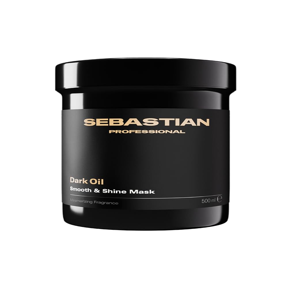 Sebastian Professional Dark Oil Smooth and Shine Hair Mask | Nourishes Deeply with a Lightweight Feel | Conditioning Hair Treatment for Shinier, Silkier Hair | 500 ml-picture-36