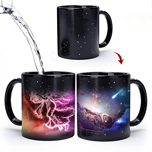 MUGKISS Virgo Heat Changing Constellation Mug 11oz, Horoscope Virgo Coffee