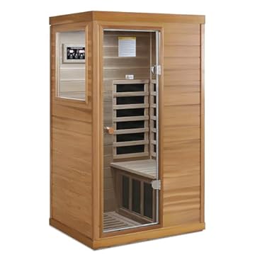 best 1 person red cedar infrared sauna