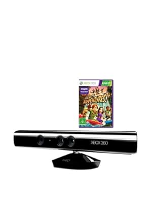 Microsoft - Kinect Sensor + Juego Kinect Adventures [Reedición] (Xbox 360) | Ya disponible en tu tienda friki favorita! En mundofriki.es!