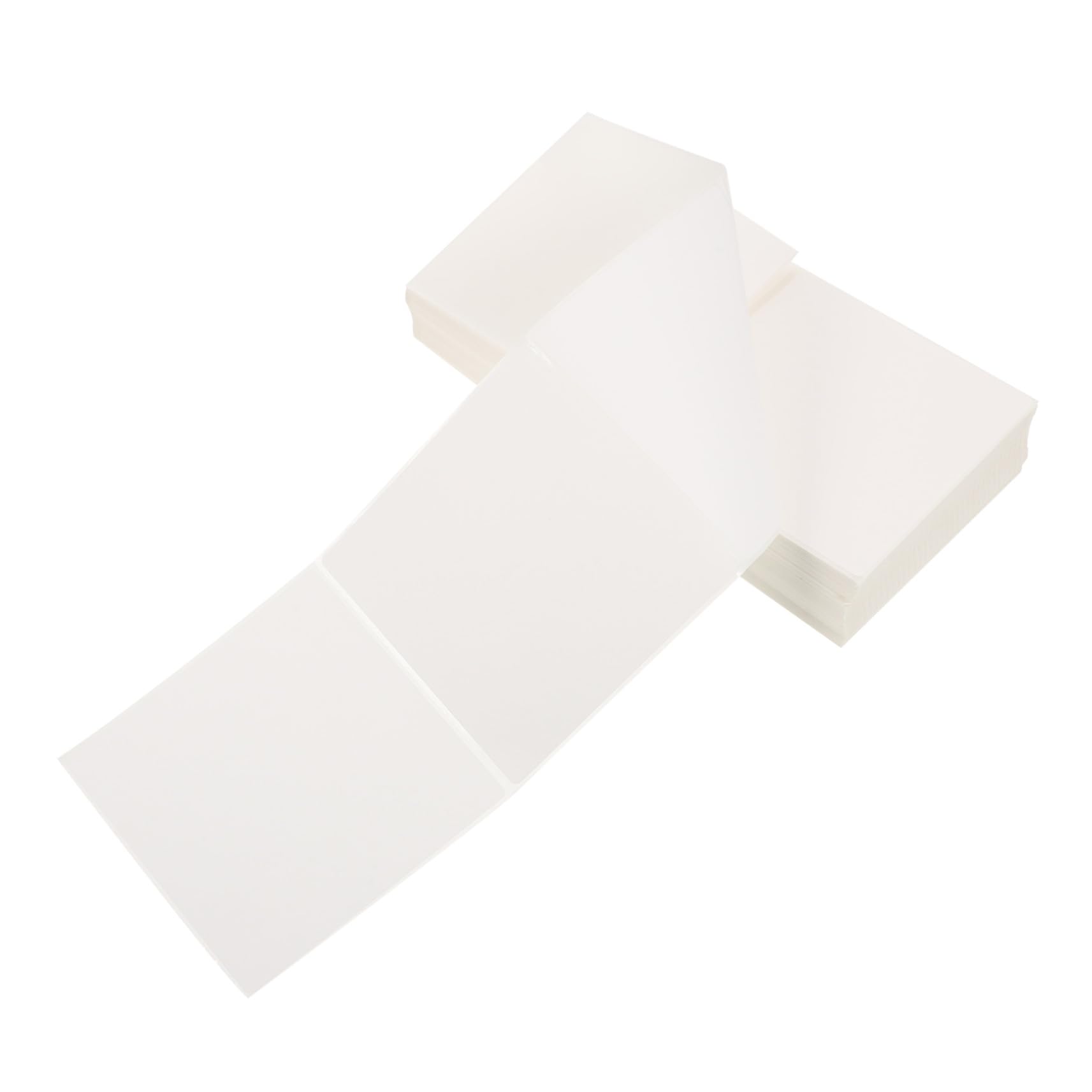 Etichette Termiche 100x100 Mm Bianco 500 Fogli Autoadesive | Carta Autoadesiva, Multiuso Resistente All’usura, Formato per Spedizioni ed Indirizzi