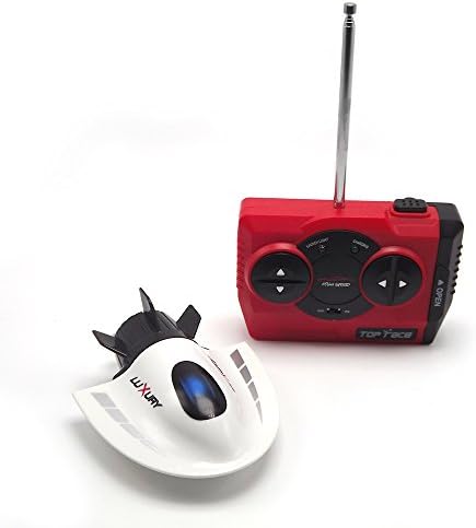 Tipmant High Speed 4CH RC Tourist Submarine Model Radio Remote Control Boat Racing Ship Electric Toy Kids Gift - White