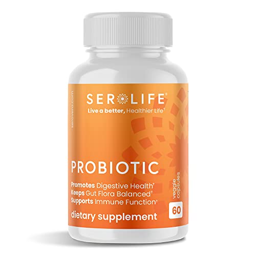 SEROLife Probiotics for Adults-Support Digestive & Immune Systems (60 Counts)