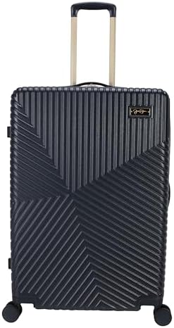Jessica Simpson Abilene 확장 가능한 8륜 스피너 수하물 슈트케이스, Blue Nights, 2개 세트, 2피스 (50.8cm/71.1cm(20인치/28인치) 확장 가능한 8륜 스피너 수하물 세트 — 사진 2